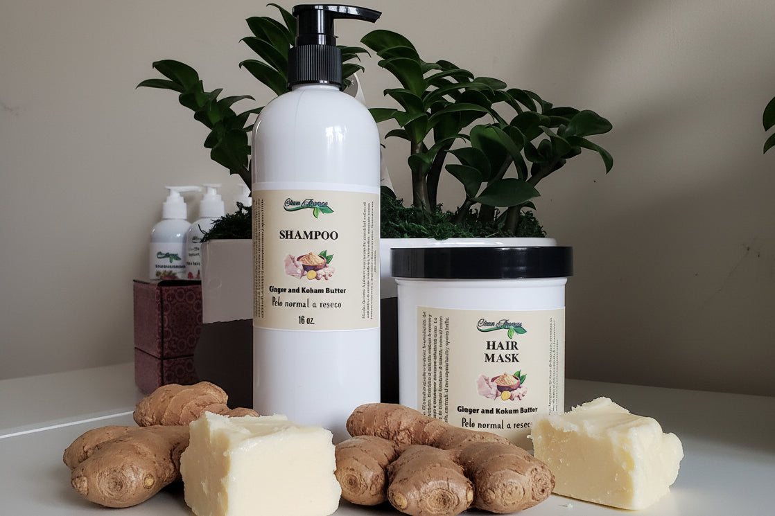 Set of Ginger and Kokum butter Hair Products