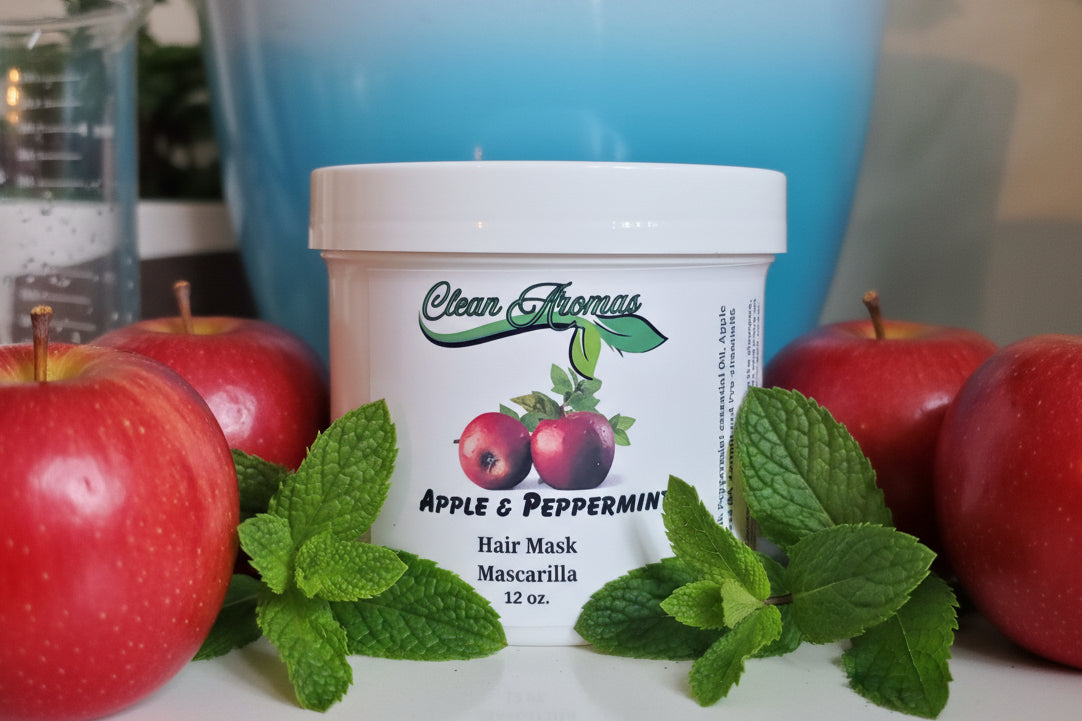 Apple and Peppermint Hair Mask